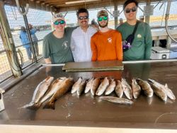 6 people fishing in Matagorda