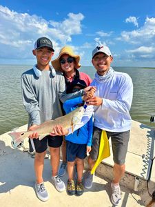 3 anglers fishing in Texas