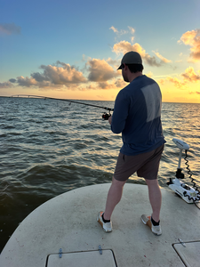 Sunset fishing adventure at Matagorda Bay delivers pure magic.