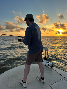 Sunset fishing adventure at Matagorda Bay delivers pure magic.