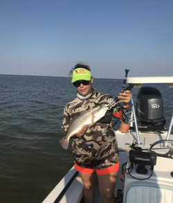 One angler fishing in TX