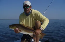 One person fishing in Rockport