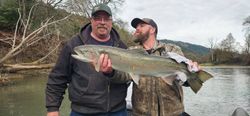 Oregon waters delivering beautiful rainbow trout.