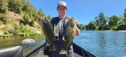 Two fishing at Myrtle Creek