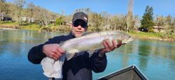 One angler fishing in Myrtle Creek