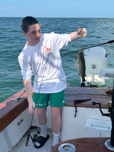 Enjoying a peaceful day of fishing by the water.