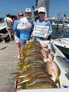 Gone fishin' and caught a good haul.