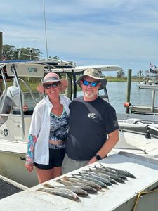 Two anglers fishing in SC