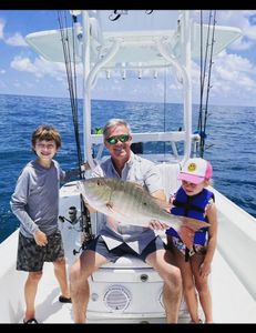Three people fishing in Florida