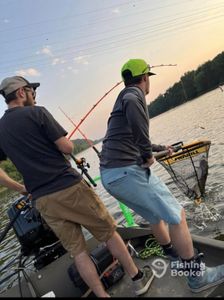 Landing a beauty on the Susquehanna River!