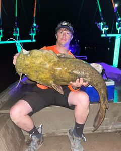 Angler with a big catch in PA