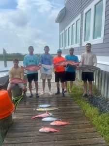 Anglers with a big catch of fish in Selinsgrove