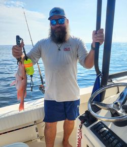 Angler fishing at Edisto Beach