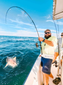An angler fishing in SC