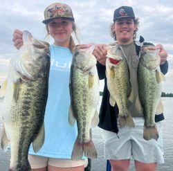 Young Anglers Bass fishing in TN