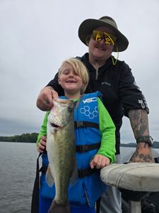 Largemouth bass caught while fishing in TN