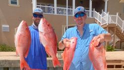4 big fish caught in Port Isabel