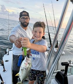 Crevalle Jack caught while fishing in Florida