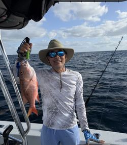 A person fishing at Key Biscayne