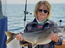 Lake Michigan Charter fishing for Lake Trout