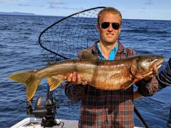 Lake Michigan Guided Trip Fishing Lake Trout