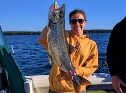 One angler fishing in MI