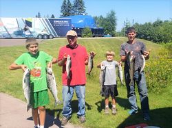 7 bluefish caught on fishing trip in MI