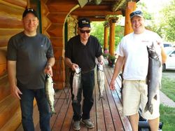 4 big fish caught in a great fishing location