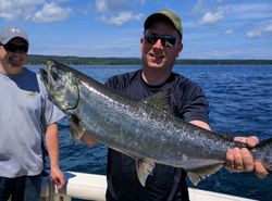 Rainbow trout, fishing in MI