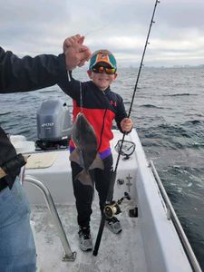 Kid Caught his Triggerfish in Panama City Beach