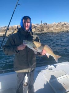 Hooked a Redfish in Panama City Beach, FL