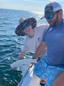 Angler enjoying a day of fishing in FL