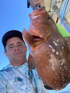 Angler fishing in Carrabelle