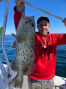 Gag grouper caught while fishing in FL