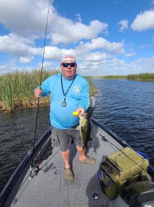 Fellsmere, FL bass fishing with th best guide