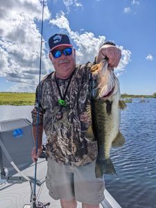 Best Florida bass fishing guided trip!