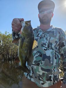 Largemouth Bass Trophy in Lake Okeechobee Fishing