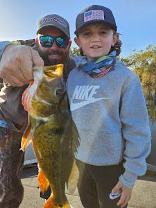 Big bass, bigger smiles on Lake Okeechobee!