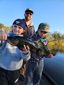 Anglers with big fish caught in FL