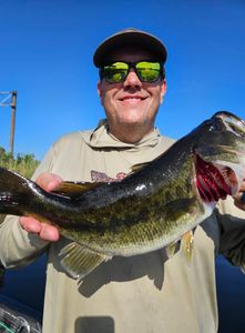 Two people fishing in Florida