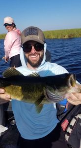 Two people fishing in the South Bay