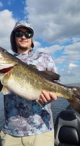 1 fisherman enjoys fishing in South Bay