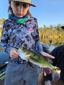 Angler with fishing rod in South Bay