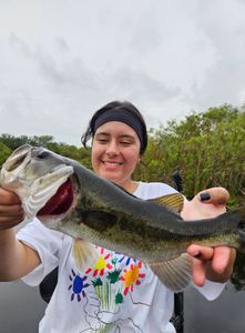 Largemouth bass caught while fishing in South Bay