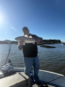 A redfish caught while fishing in GA
