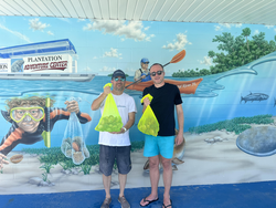 Clear skies and light tackle make for the perfect deep sea adventure!