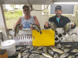 4 big fish caught by 2 people in Emory while fishing