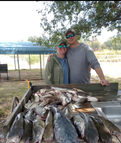 Anglers enjoying a successful fishing trip in TX