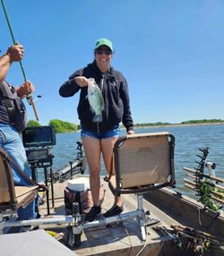 Two anglers fishing in Emory