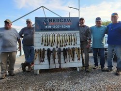 Great fishing trip in Ohio with 5 people